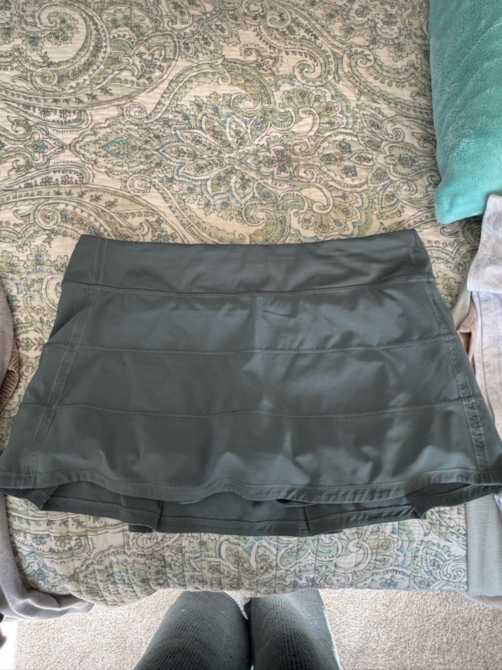 lululemon athletica Moss Green Active Skirt